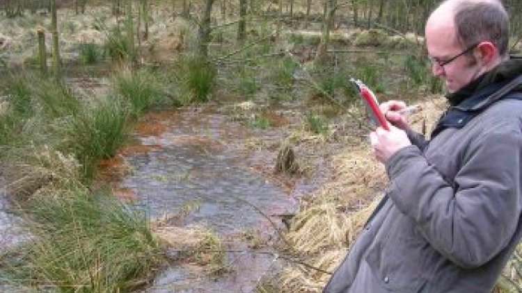 Erfassung eines Bibervorkommens